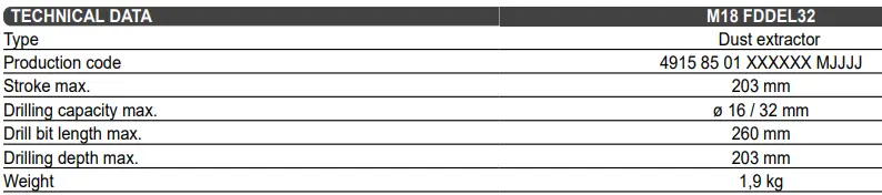 milwaukee-M18-FDDEL32-Dust-Extractor-Instruction-fig-9