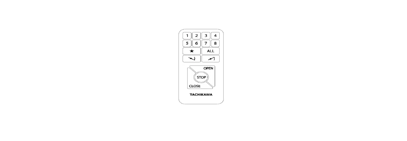 Tachikawa Ir Remote Controller User Manual