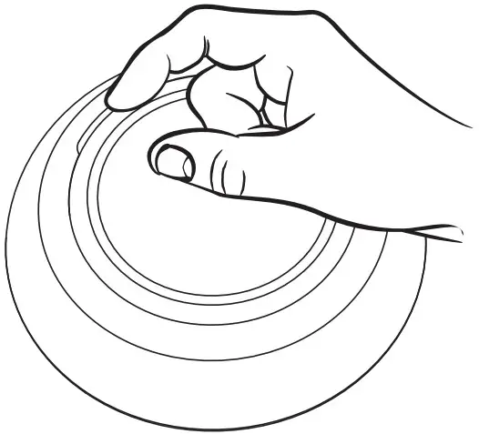 MiBOXER K2 24GHz Mini Remote - . Install battery 1