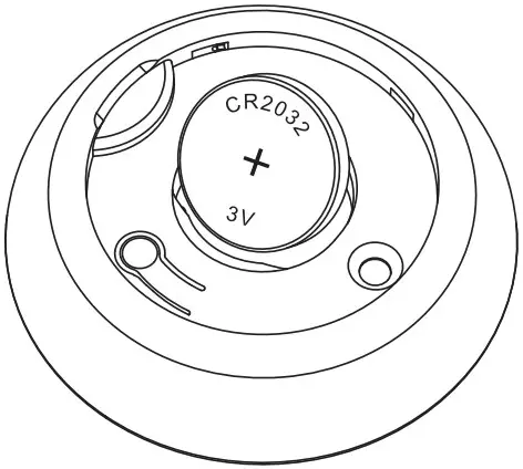 MiBOXER K2 24GHz Mini Remote - . Install battery 2