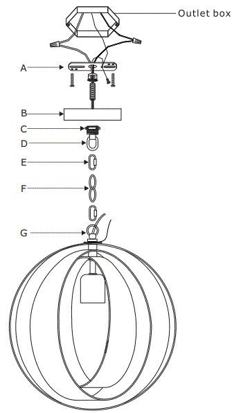 CRYSTORAMA-580-MT-GA-One-Light-Mini-Chandelier-fig-5