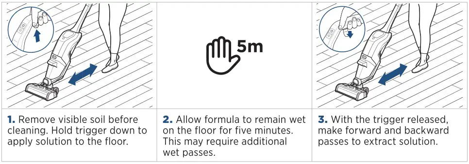 Bissell 3646H CrossWave Max Turbo Professional Cleaner - Cleaning with Hard Floor Sanitise Formula