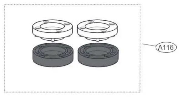 LG WWT-1710B Washing Machine - Accessories1