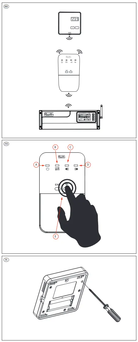 Roth Touchline SL Minishunt Plus Sensor 2 - registering a floor sensor1