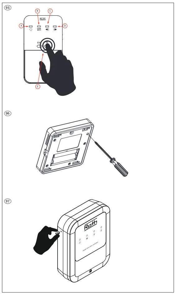 Roth Touchline SL Minishunt Plus Sensor 2 - registering a floor sensor10
