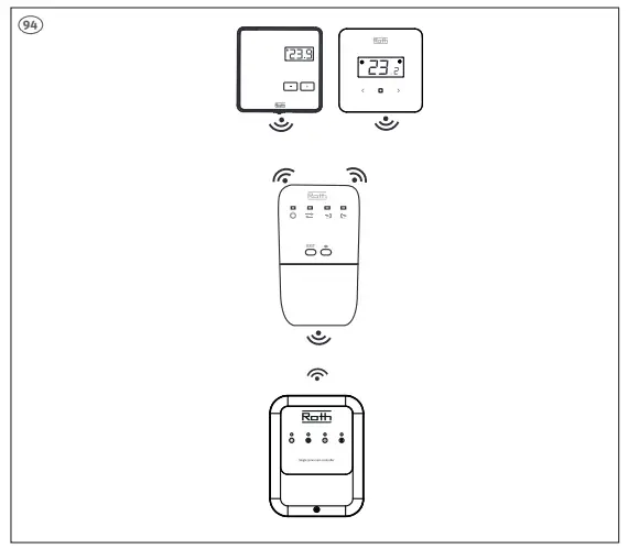 Roth Touchline SL Minishunt Plus Sensor 2 - registering a floor sensor9