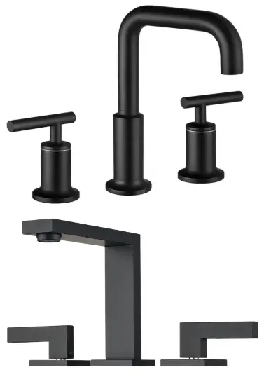 THE HOME DEPOT YNDC727MB Widespread Bathroom Faucet