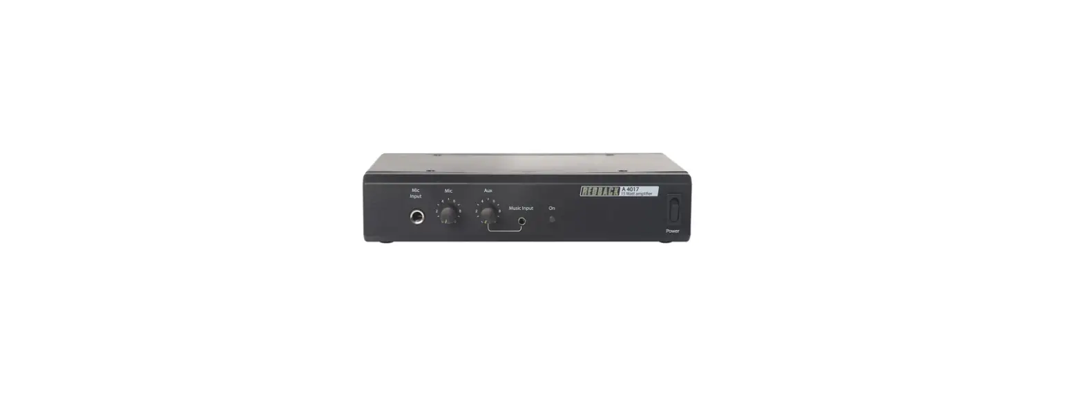 Redback A 4017 Pa 15w Public Address Amplifier User Manual Redback A 4017 Pa 15w Public Address Amplifier User Manual
