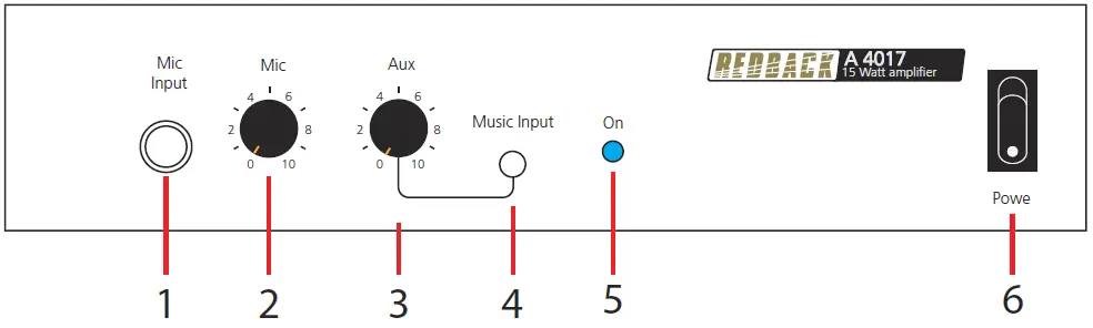 REDBACK-A-4017-PA-15W-Public-Address-Amplifier-FIG-1
