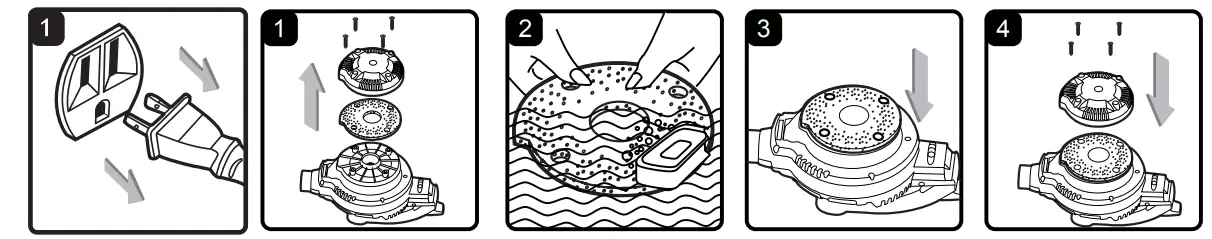 Vacmaster VJH1211PF 0201 Wet or Dry Vacuum Cleaner with Detachable Blower - BLOWER INTAKE