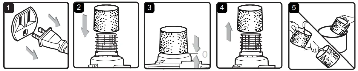 Vacmaster VJH1211PF 0201 Wet or Dry Vacuum Cleaner with Detachable Blower - CLEANING FOAM