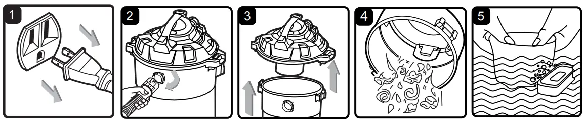 Vacmaster VJH1211PF 0201 Wet or Dry Vacuum Cleaner with Detachable Blower - ENANCE