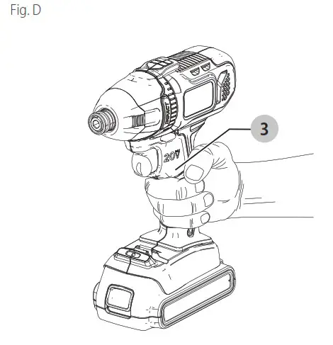 BLACK DECKER BDCI20BC 20V Max Impact Driver - overview 2