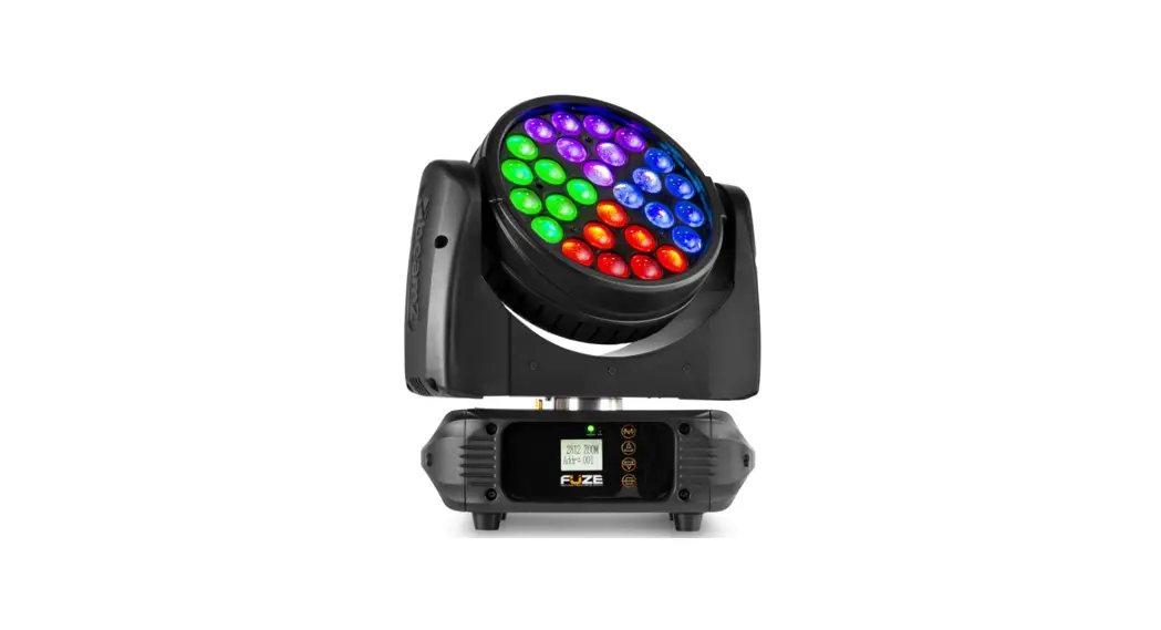 Beamz Pro Mhl1912z Moving Head Wash With Zoom User Guide