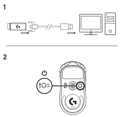 logitech Pro X Superlight Wireless Mouse - Fig1