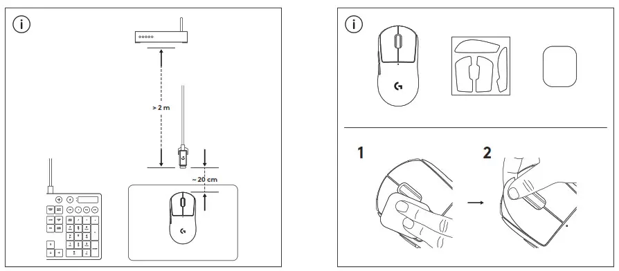 logitech Pro X Superlight Wireless Mouse - Fig5