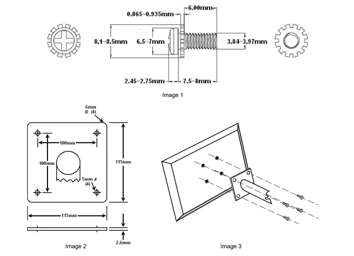 GViSiON P10PS Series POS Touchscreen Monitor fig 1