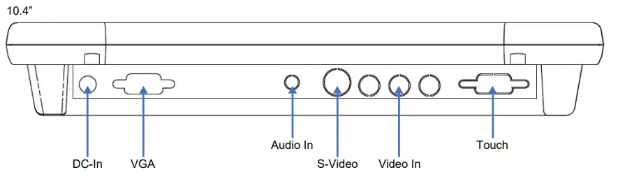 GViSiON P10PS Series POS Touchscreen Monitor fig 6
