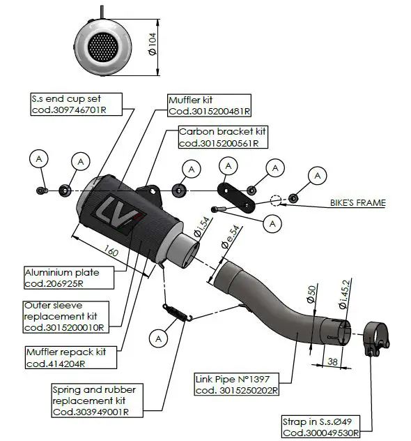 LeoVince-SLIP-ON-GP-Corsa-EVO-Slip-On-Exhaust-fig-8