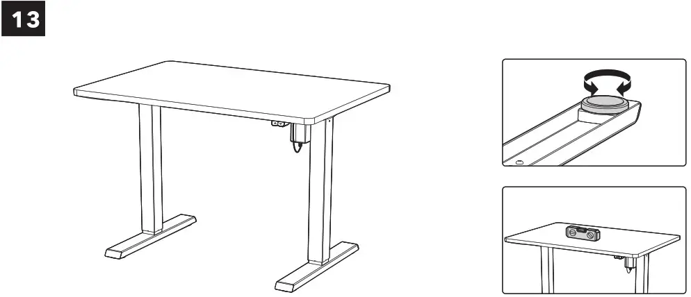 alza ergo APW EGET7100B Height-Adjustable Desk Frame - overview 14