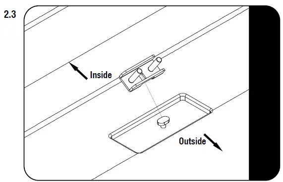 FRONT-RUNNER-KVRP 005T-RA-Promaster-2500-Slimpro-Van-Rack-Kit-12