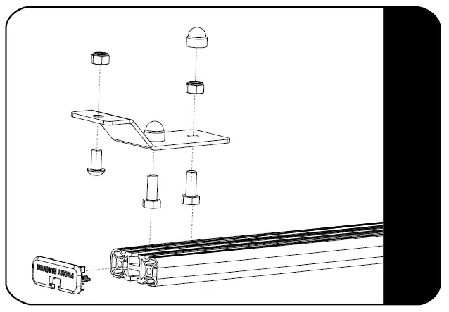 FRONT-RUNNER-KVRP 005T-RA-Promaster-2500-Slimpro-Van-Rack-Kit-20