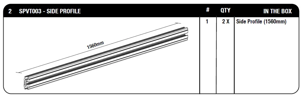 FRONT-RUNNER-KVRP 005T-RA-Promaster-2500-Slimpro-Van-Rack-Kit-4