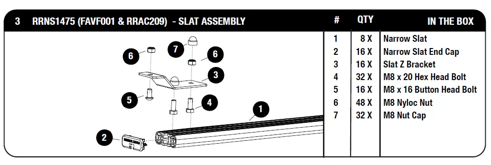 FRONT-RUNNER-KVRP 005T-RA-Promaster-2500-Slimpro-Van-Rack-Kit-5