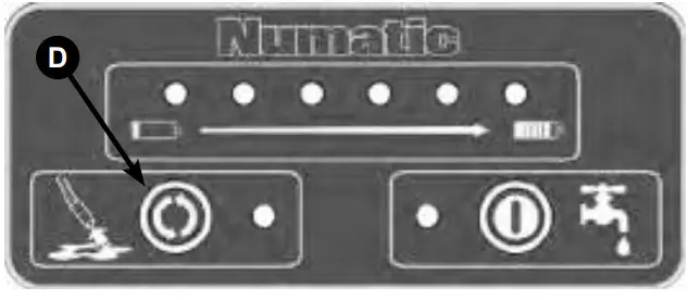 Numatic TTB 3045NX 36V Scrubber Dryer - overview 13