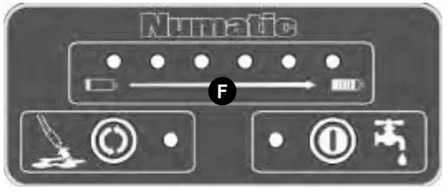 Numatic TTB 3045NX 36V Scrubber Dryer - overview 14