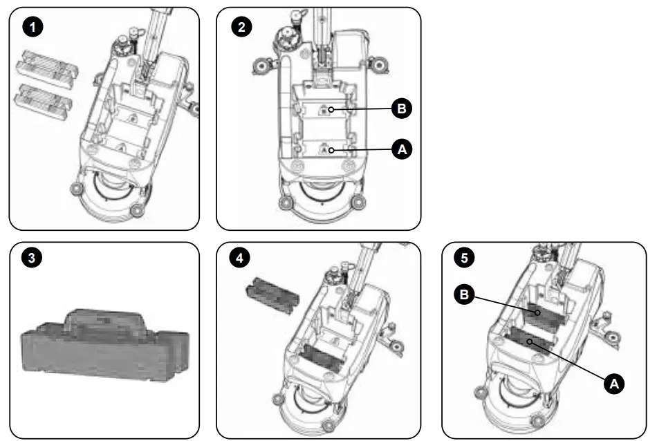 Numatic TTB 3045NX 36V Scrubber Dryer - overview 15