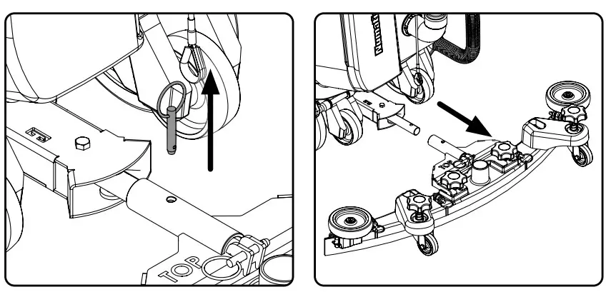 Numatic TTB 3045NX 36V Scrubber Dryer - overview 24