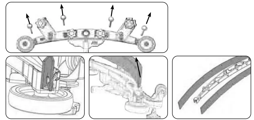 Numatic TTB 3045NX 36V Scrubber Dryer - overview 25
