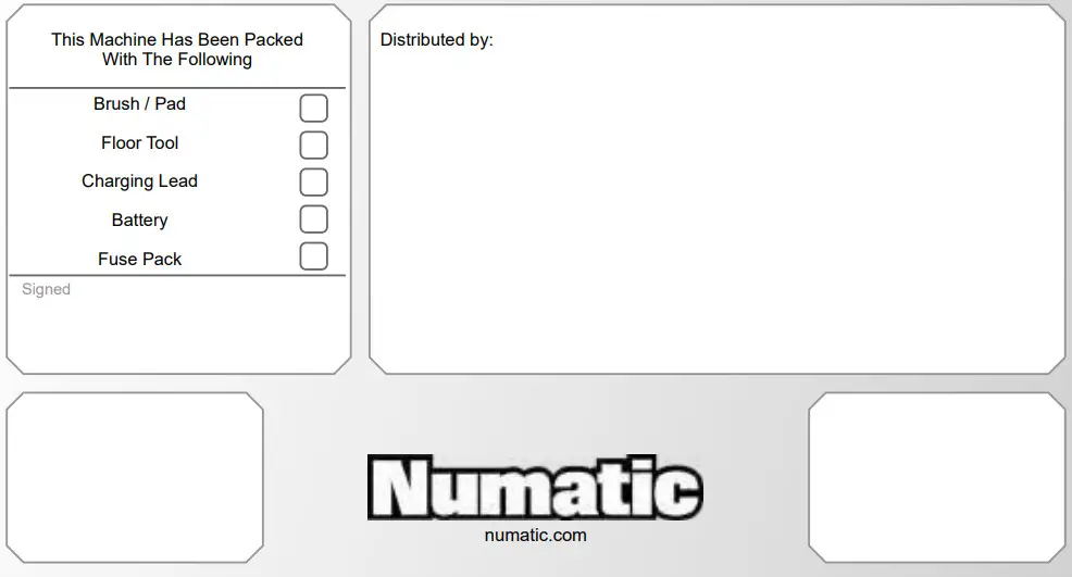 Numatic TTB 3045NX 36V Scrubber Dryer - overview 33