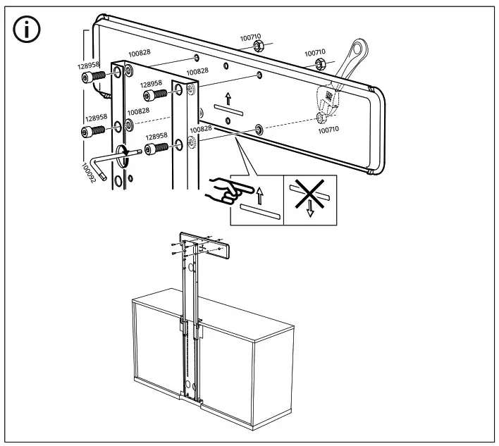 IKEA UPPLEVA Swivel Bracket for TV - Product Overview 17