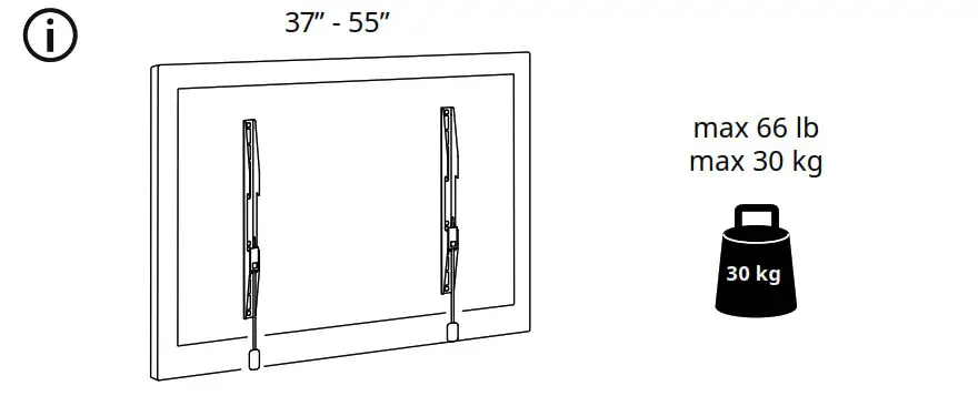 IKEA UPPLEVA Swivel Bracket for TV - Product Overview 26