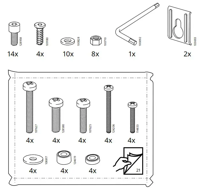 IKEA UPPLEVA Swivel Bracket for TV - Product Overview 4