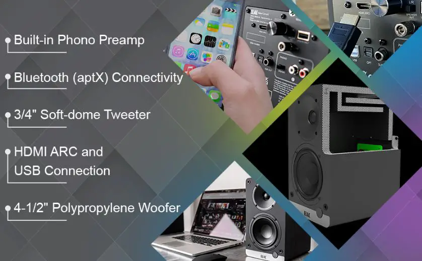 ELAC-DCB41-BL-Powered-Bookshelf-Speakers-fig-1