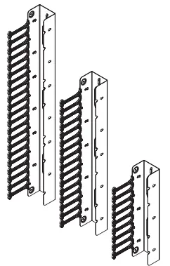 nVent E19C25U VersaRack Vertical Cable Manager