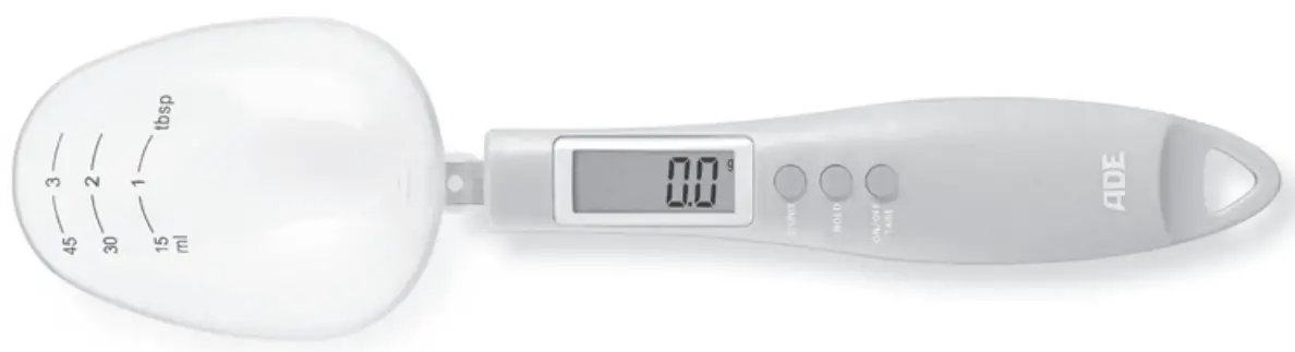 ADE KE 1808 1 Digital Spoon Scale