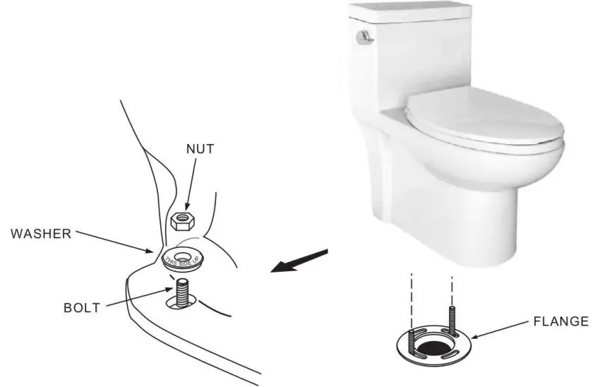 Tidoin OVS-2181 Modern 1.28 GPF One Piece Toilet - fig 4