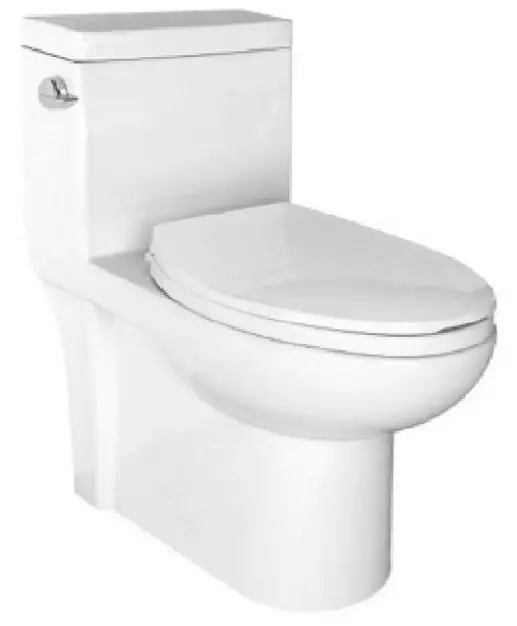 Tidoin OVS-2181 Modern 1.28 GPF One Piece Toilet