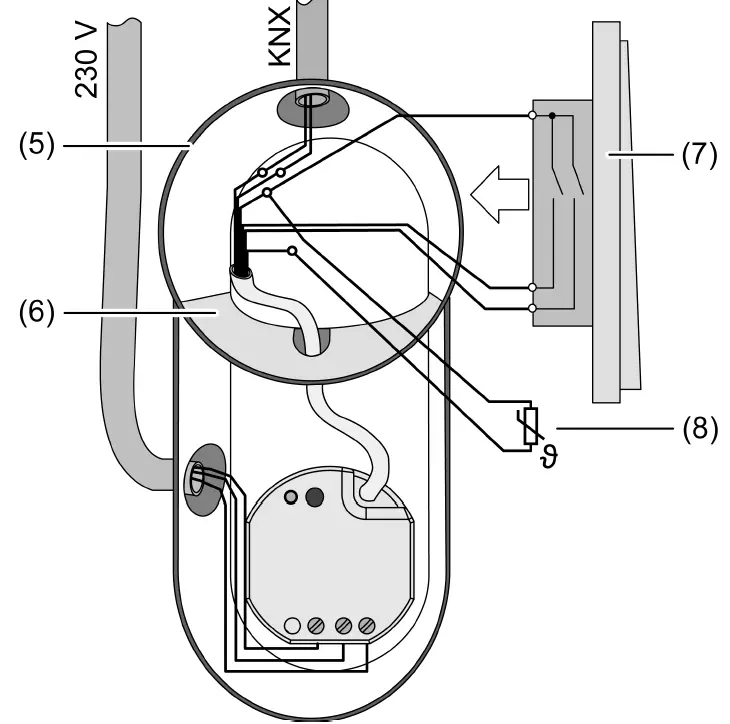 Schneider Electric MTN6003-0013 KNX Flush Mounted 1