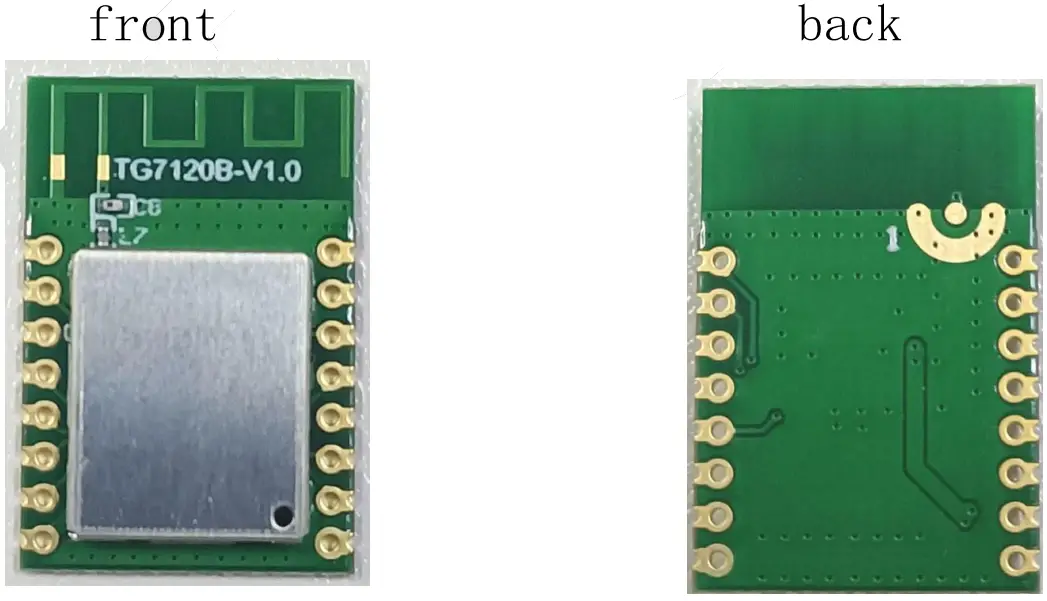 iTON TG712016 Bluetooth BLE Module - fig 2