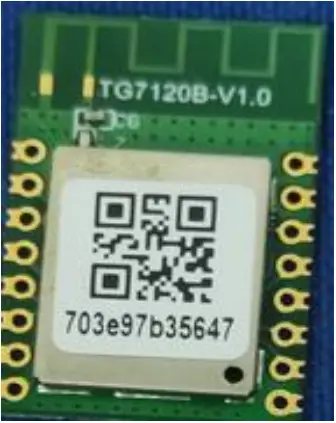 iTON TG712016 Bluetooth BLE Module - fig 6