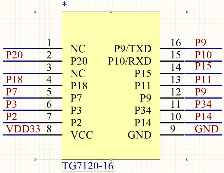 iTON TG712016 Bluetooth BLE Module - fig