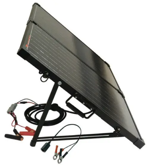 westech Solarcoffer 130W Solar Case Foldable Solar Panel - Solar case