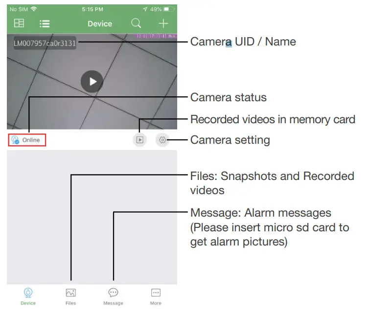 SPY GADGETS HD 1080P Wireless Security W Fi Camera - video locally1