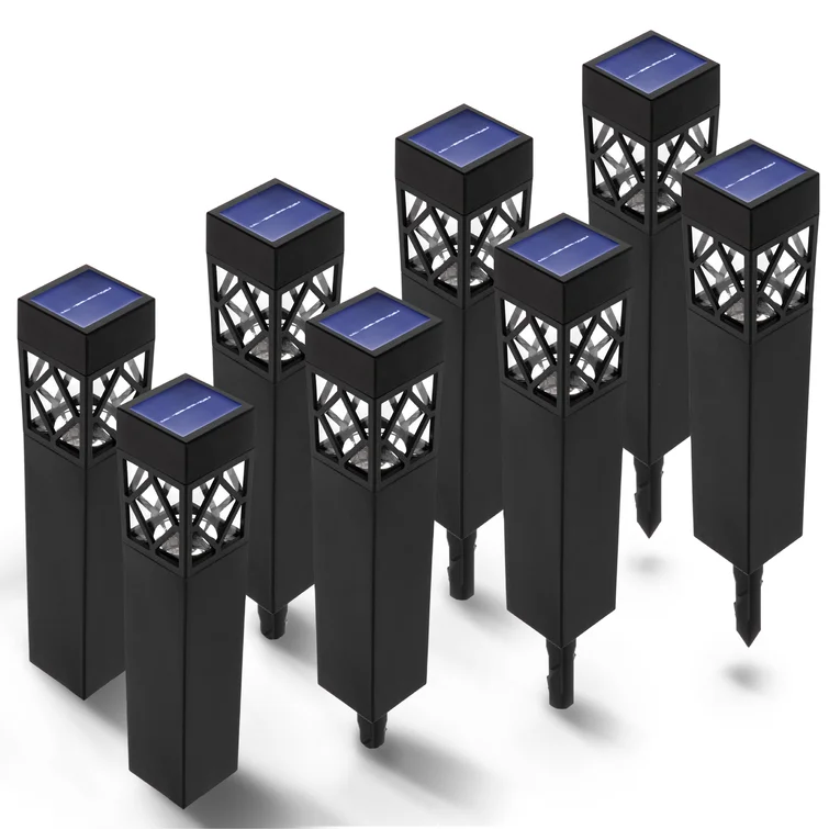 Home Zone ELI0983V Solar Decorative Integrated LED Walkway Lights-FIG1