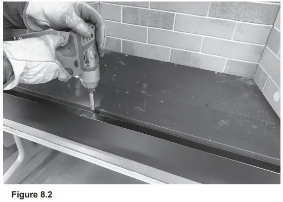 outdoor lifestyles VOFB42-H Outdoor Fireplace - Firebox Supports